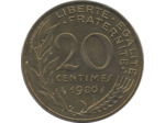 FRANCE 20 CENTIMES LAGRIFFOUL 1980 FDC