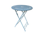 Table de jardin fer 60x60x72cm