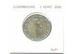 Luxembourg 2008 2 EURO SUP-