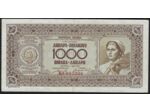 YOUGOSLAVIE 1000 DINARA 1-5-1946 SERIE BN TTB (W67a)
