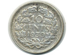 PAYS-BAS 10 CENTS 1939 WILHELMINA I TTB (W163)