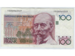 BELGIQUE 100 FRANCS NON DATE (1978-81) SIGNATURE 3 ET 9 TTB 527