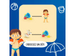 Les pieds dans le sable - Smart Games magnétique