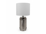 Lampe à poser argent blanc 30x30x85cm