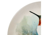 Dessous de plat dolomite Colibri multicolore 20cm