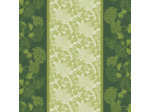 Nappe enduite sur mesure MILLE HORTENSIAS VERT Garnier-Thiebaut