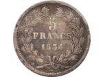 FRANCE 5 FRANCS LOUIS-PHILIPPE I 1834 D (Lyon) TB+ G678