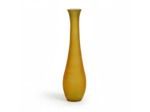 Vase en Verre Recyclé Issea Moutarde 25x25x99cm