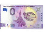 ALLEMAGNE 2021-1 BERNSTEINMUSEUM KLOSTER RIBNITZ BILLET SOUVENIR 0 EURO