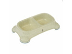 Gamelle double TIAKI pour chien et chat