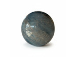 Lampe boule led Galaxie verre bleu clair 14x14x14cm