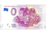 ALLEMAGNE 2018-7  SCHLOSS BURG BILLET SOUVENIR 0EURO TOURISTIQUE  NEUF