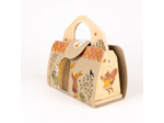 Maison de poupée avec peluche miniature - Ecole