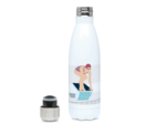 Gourde isotherme Natation Vintage "Le plongeon" - Personnalisable