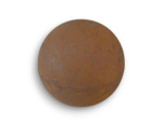 Grande Sphère Décorative Rouille 50cm