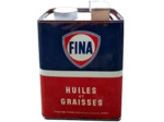 Tirelire bidon FINA Huiles et Graisses