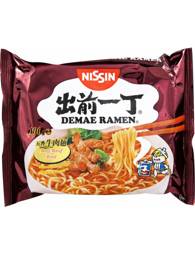 Nouilles Instantanées Bœuf Demae 100 g