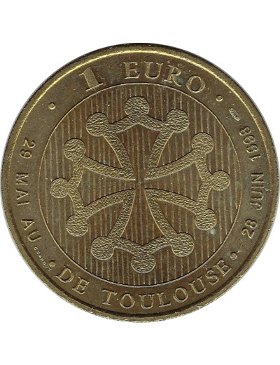 EURO TEMPORAIRE 1 EURO DE TOULOUSE 1998 UNC