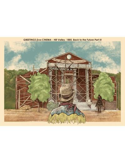 Carte Postale: Hill-Valley - 1885 - Back-to-the-Future - Part-III