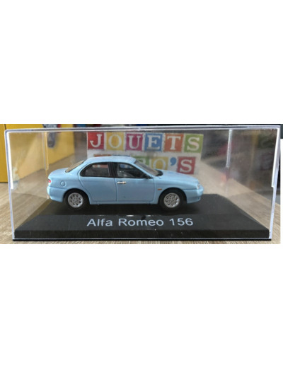 ALFA ROMEO 156 BLEU 1/43 BOITE NEUVE