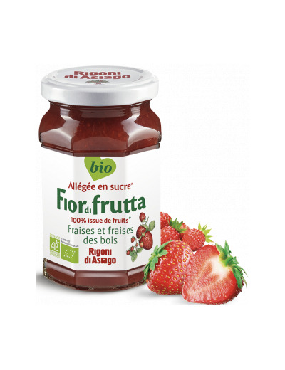 FiordiFrutta Fraise Fraises des bois Bio 250g