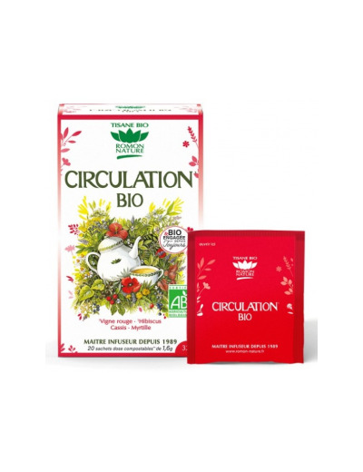 Tisane Circulation bio 20 sachets 32g