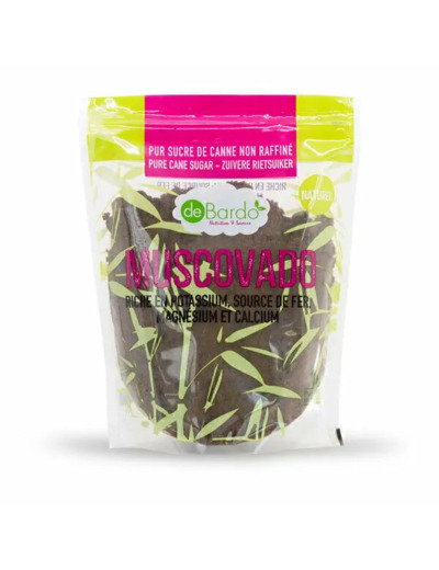 Sucre Muscovado en poudre-1kg-De Bardo