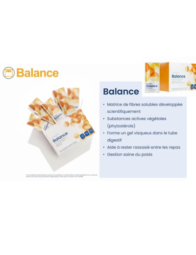 Balance UNICITY :Formule exclusive en concentré de fibres naturelles!