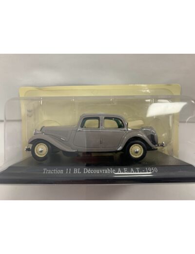 CITROEN TRACTION 11 BL DECOUVRABLE AEAT 1950 1/43 BOITE D'ORIGINE