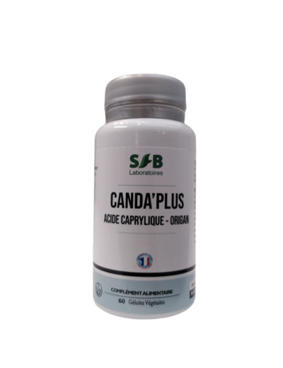 Canda'plus-acide caprylique et Origan-60 gélules-Sfb