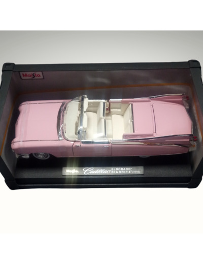 Cadillac Eldorado Biarritz Rose 1959 - 1/18 - Maisto