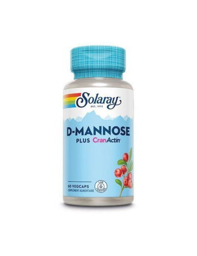 D MANNOSE Plus Cran Actin 60 gélules végétales