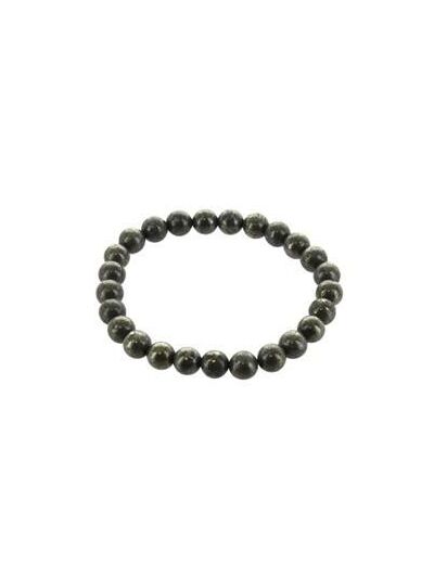 Bracelet en pyrite 8 mm