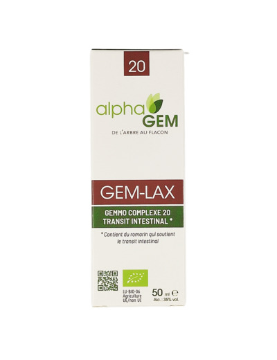 Complexe de Gemmotherapie Bio Gem-Lax 50 ml Bio