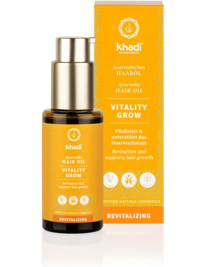 Huile capillaire vitality grow 50ml Khadi