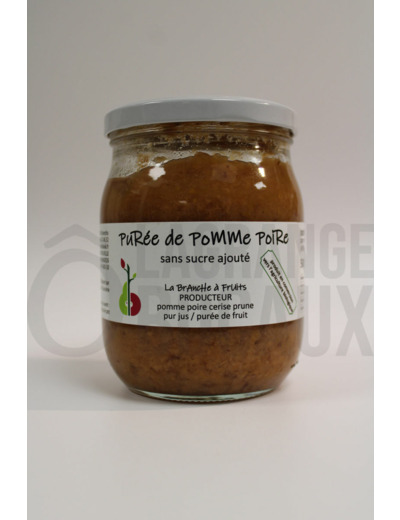 Purée de Pomme Poire - La Branche à Fruits