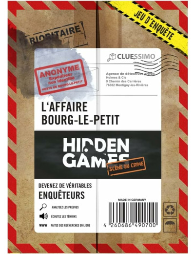 Hidden Games : L'affaire Bourg-le-petit