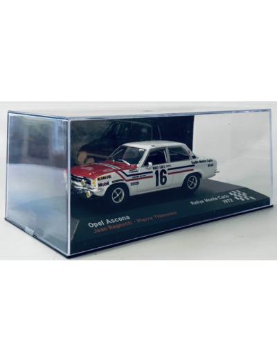 OPEL ASCONA 1972 RALLYE MONTE CARLO 1/43 BOITE D'ORIGINE