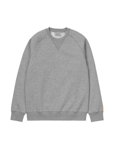 Sweat col rond Carhartt WIP Chase Grey Heather