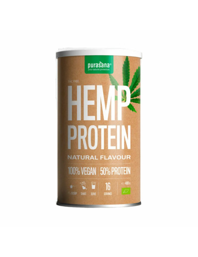 Protéines de Chanvre Bio-400g–Purasana