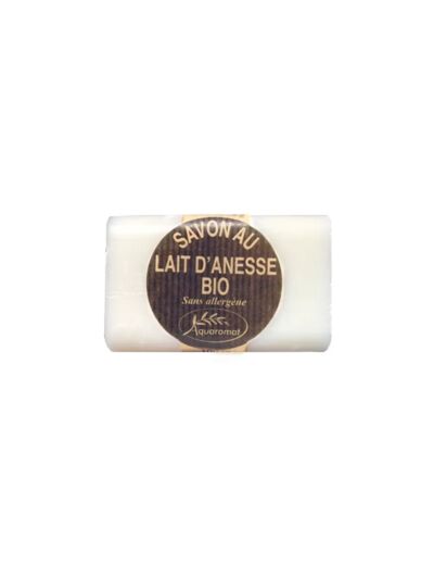 Savon au lait d’anesse Bio – Aquaromat 100g*