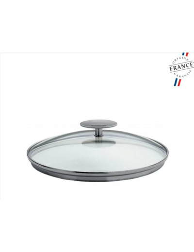 COUVERCLE EN VERRE PLATINE ADAPTABLE SUR LA COLLECTION MUTINE