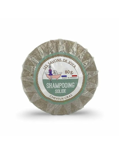 Shampooing solide Cheveux gras-80g-Les savons de Joya