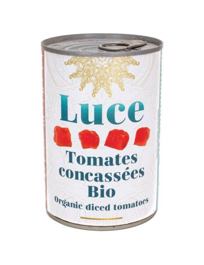 Tomates Concassées en Conserve Bio 400g