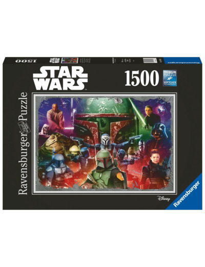 Star Wars puzzle Boba Fett, chasseur de primes (1500 pièces)