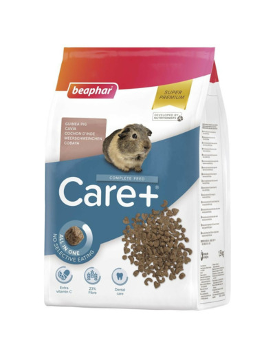 BEAPHAR, Extrudés CARE+ pour cochon d'Inde - 2 tailles