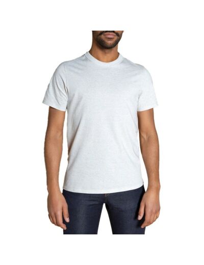 T-shirt col rond homme DAO Blanc