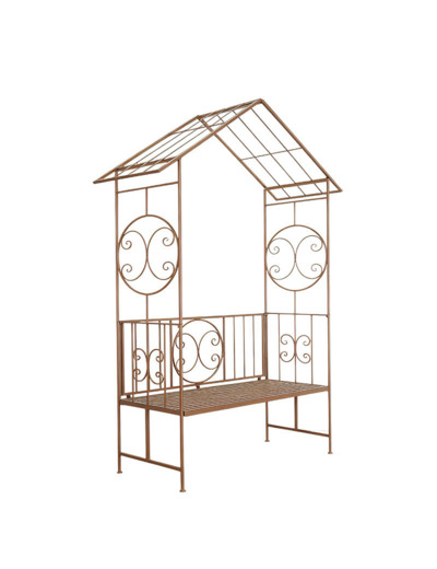 Arche avec banc fer 230x50x150cm