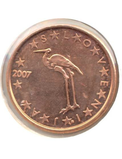 SLOVENIE 2007 1 CENTIME SUP