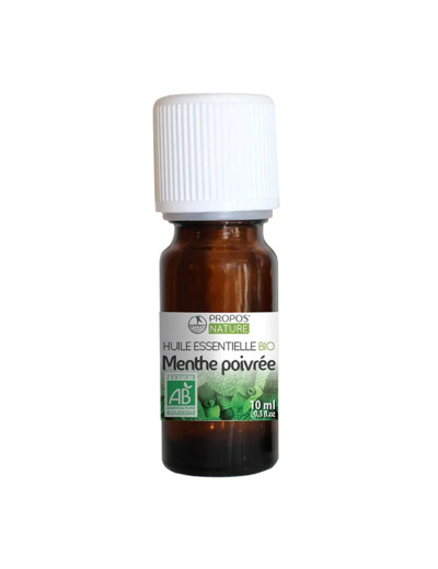 Huile essentielle de Menthe poivrée Bio AB – Propos nature 10ml*